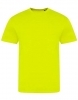 Koszulka T-shirt w jaskrawej kolorystyce o dopasowanym fasonie