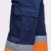 Zimowe spodnie odblaskowe z praktycznymi kieszeniami